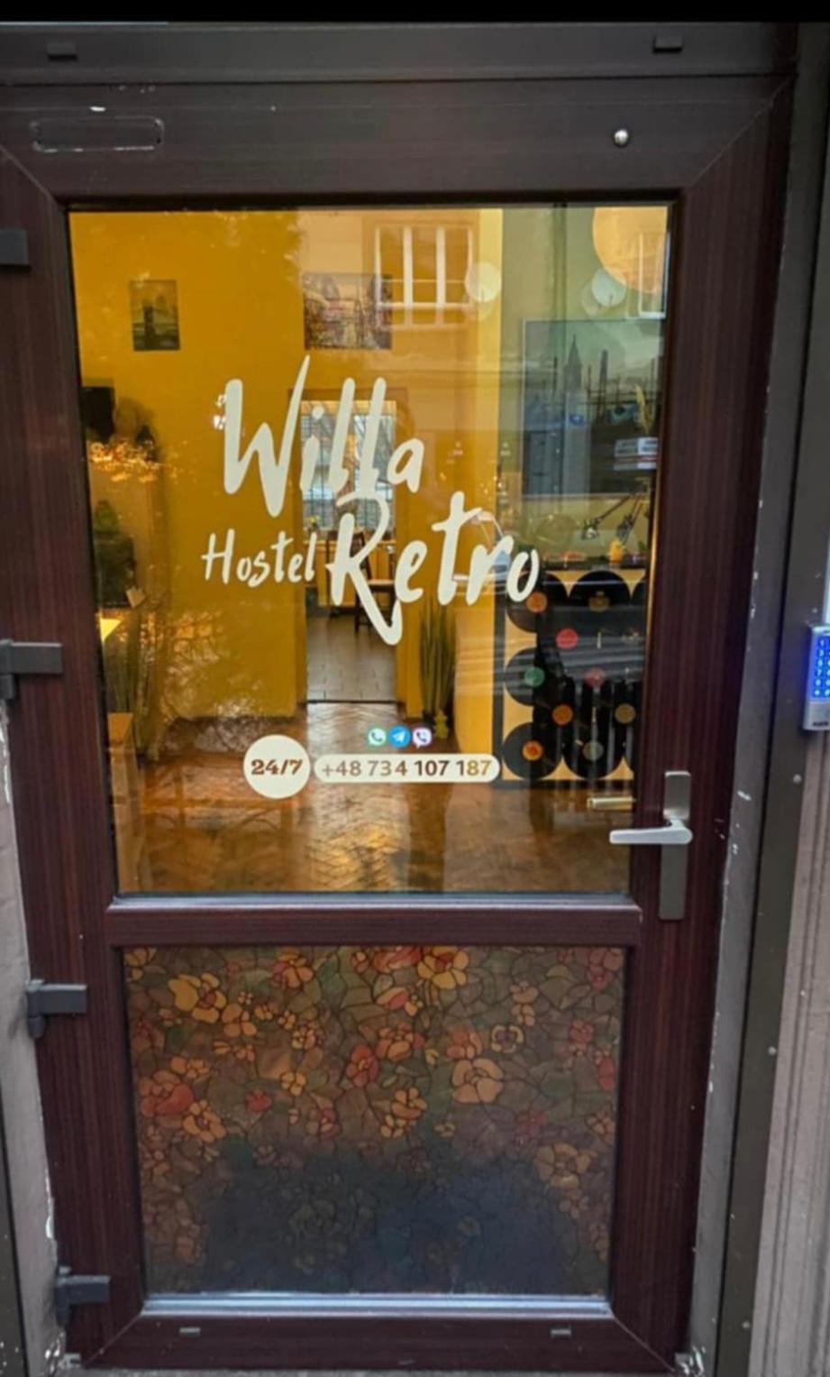 Willa Retro Hostel Kraków Exteriör bild